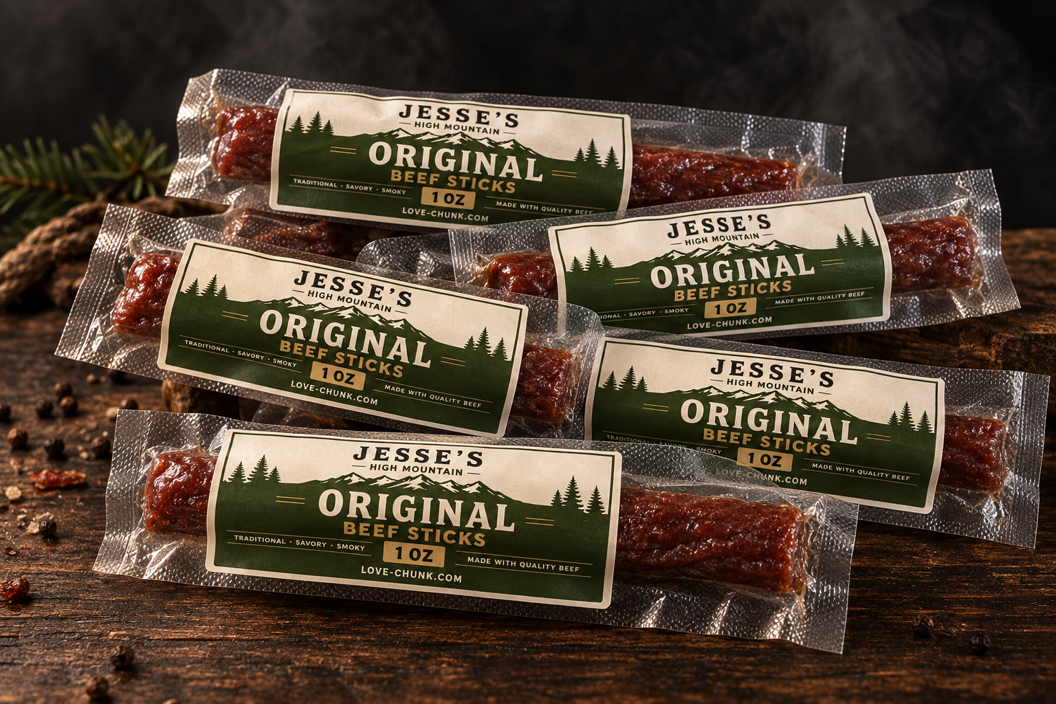 Original Beef Sticks beef jerky package